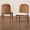 Bali & Pari Nadim Modern Bohemian Natural Seagrass and Acacia Wood 2-Piece Dining Chair Set 242-2PC-13487-ZORO - alternate 4